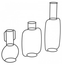 Набор из 3 ваз настольных Eglo Bellshill 421394