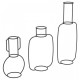 Набор из 3 ваз настольных Eglo Bellshill 421394