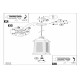 Подвесной светильник Eglo ПРОМО Lisburn 1 49216