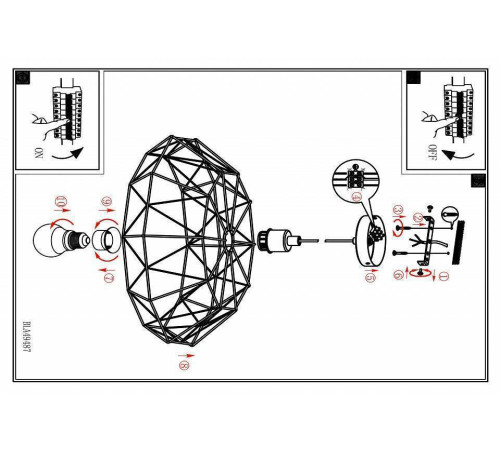 Подвесной светильник Eglo Carlton 2 49487