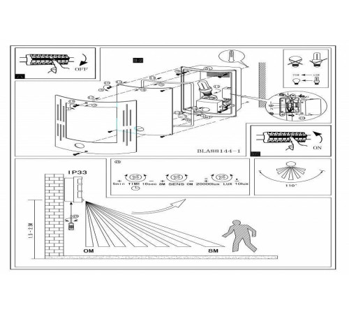 Накладной светильник Eglo ПРОМО City 88144