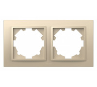 Рамка на 2 поста Elbi Eleсtriс Zena 500-012500-226