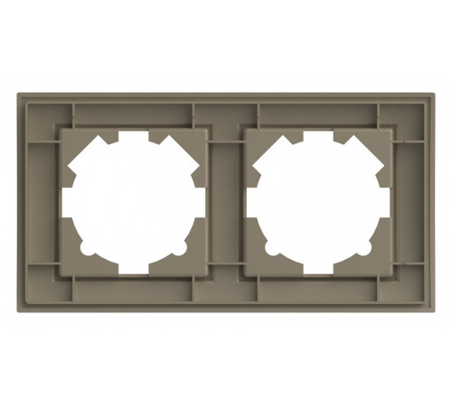 Рамка на 2 поста Elbi Eleсtriс Zena 500-012500-226