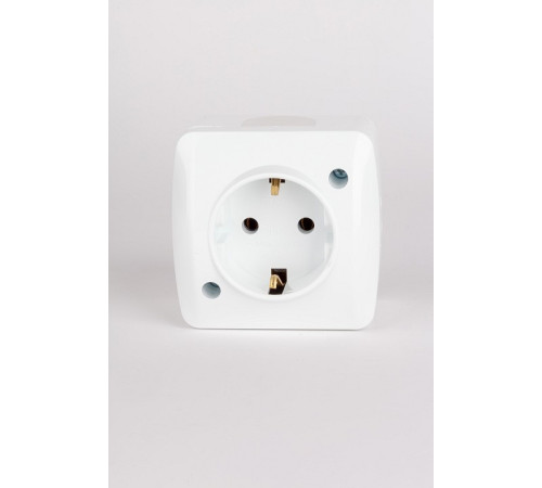 Розетка с заземлением Elbi Eleсtriс Alsu 7 504-010200-217
