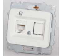 Розетка Ethernet RJ-45 без рамки Elbi Eleсtriс Jazz 607-006200-247