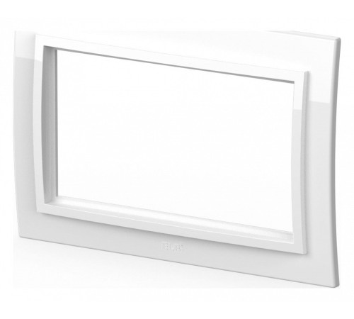 Рамка для двойной розетки Elbi Eleсtriс Zena 608-015600-908