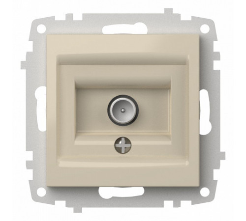 ТВ-розетка оконечная без рамки Elbi Eleсtriс Zena Vega 609-010300-273