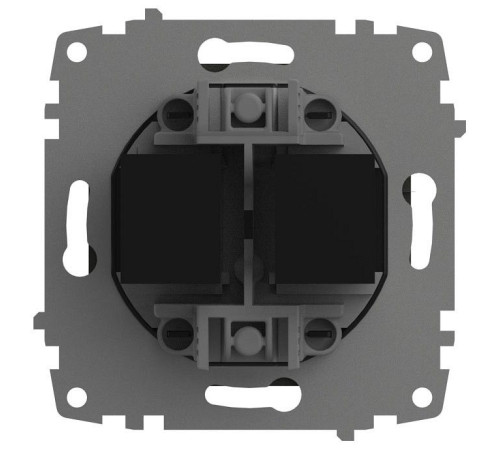 Розетка двойная Ethernet RJ-45 без рамки Elbi Eleсtriс Zena Vega 609-011100-248