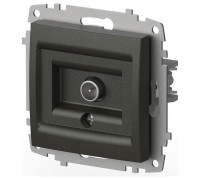 ТВ-розетка проходная без рамки Elbi Eleсtriс Zena Vega 609-011100-272