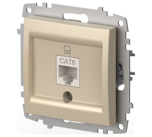 Розетка Ethernet RJ-45 без рамки Elbi Eleсtriс Zena Vega 609-012500-247