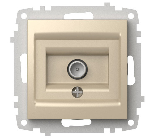 ТВ-розетка оконечная без рамки Elbi Eleсtriс Zena Vega 609-012500-273