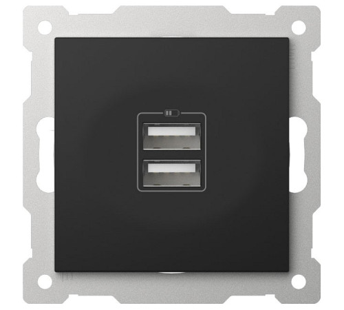 Розетка 2хUSB type A без рамки Elbi Eleсtriс Zena Vega 609-014800-143