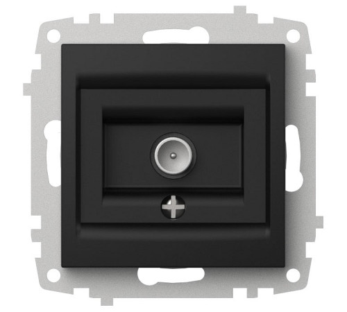 ТВ-розетка проходная без рамки Elbi Eleсtriс Zena Vega 609-014800-272