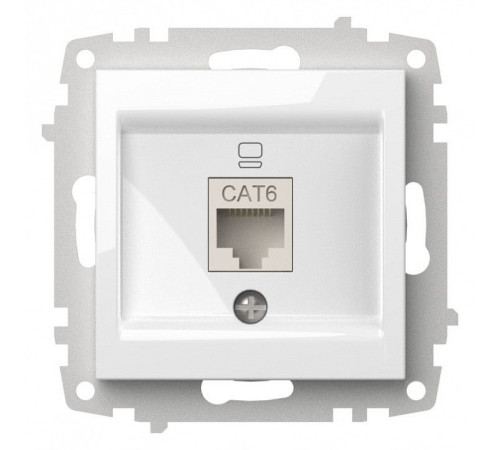 Розетка Ethernet RJ-45 без рамки Elbi Eleсtriс Zena Vega 609-015600-247