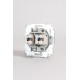 Розетка двойная Ethernet RJ-45 без рамки Elbi Eleсtriс Zena Vega 609-015600-248
