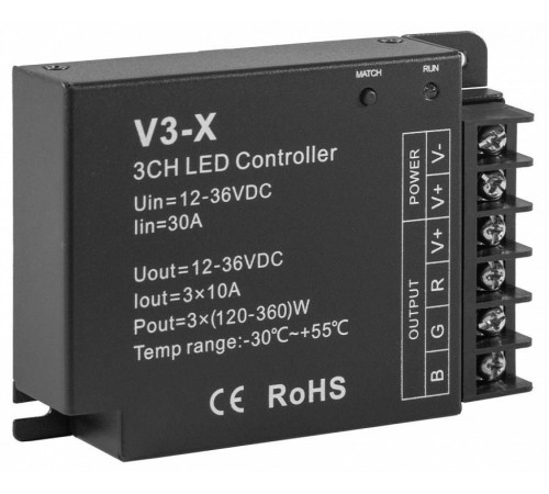 Контроллер-регулятор цвета RGB ELFLED ELFLED-RGBcontrV3-X