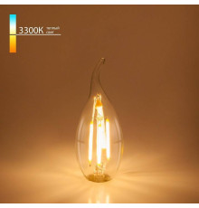 Лампа светодиодная Elektrostandard Свеча на ветру F E14 7Вт 3300K a049138