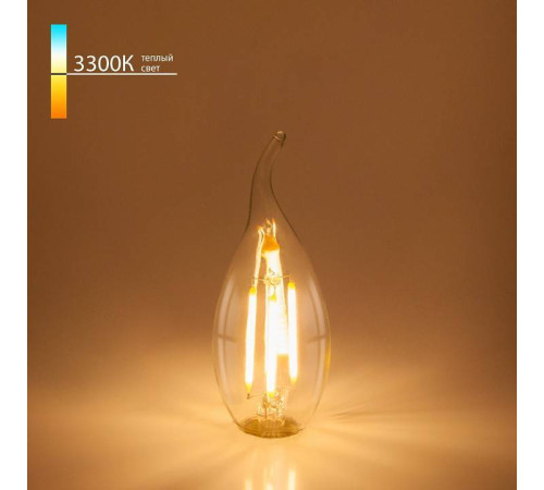 Лампа светодиодная Elektrostandard Свеча на ветру F E14 7Вт 3300K a049138