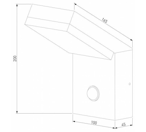 Накладной светильник Elektrostandard Sensor a053947