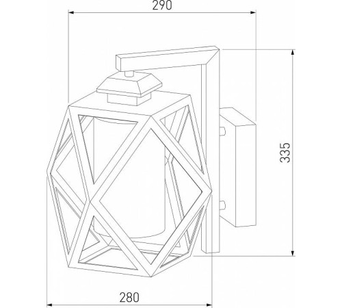 Светильник на штанге Elektrostandard Ambra a056232
