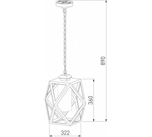 Подвесной светильник Elektrostandard Ambra a056233