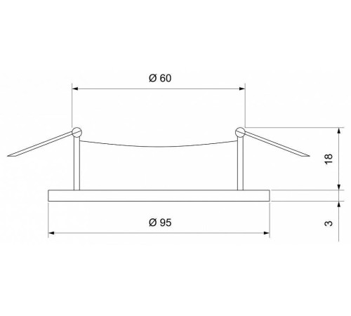 Встраиваемый светильник Elektrostandard Dorma a057004