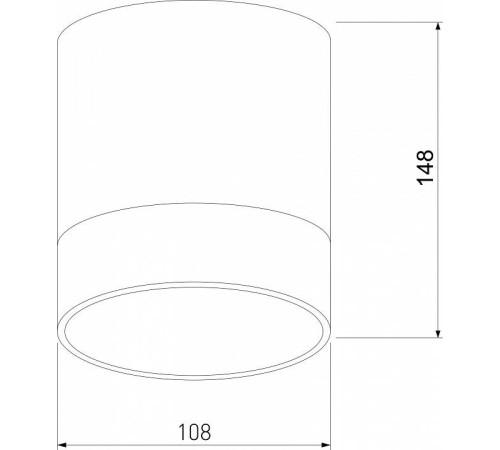 Накладной светильник Elektrostandard Light LED a057159