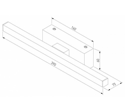 Подсветка для картины Elektrostandard Rino a061223