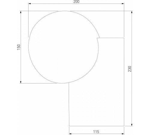 Светильник на штанге Elektrostandard Gravity a063377