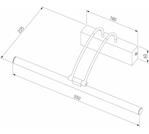 Подсветка для зеркала Elektrostandard Simple a063698
