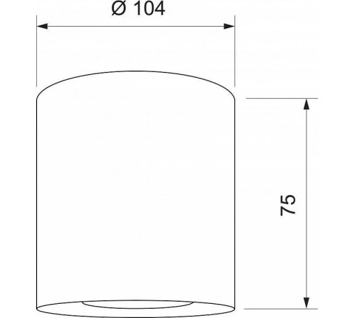Накладной светильник Elektrostandard DLR026 a063934