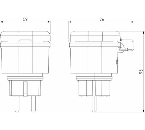 Розетка умная Elektrostandard a065376