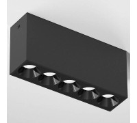 Светильник накладной Elektrostandard Block черный/золото a066993
