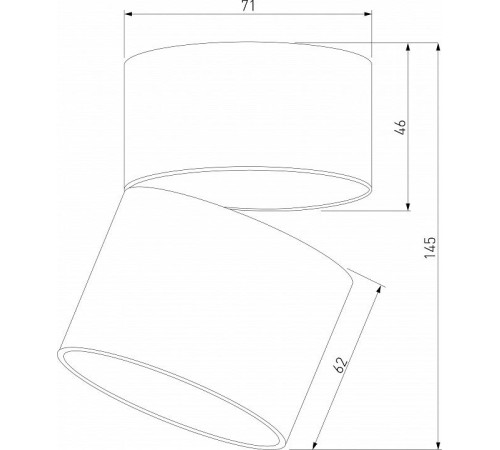 Накладной светильник Elektrostandard Rolly a067489