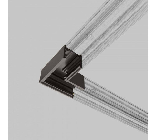 Соединитель угловой L-образный для треков накладных Elektrostandard Line Magnetic a069716