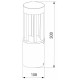 Наземный низкий светильник Elektrostandard Apart 35193/S