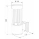 Светильник на штанге Elektrostandard Apart 35193/W