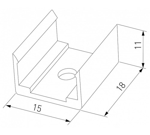 Крепление Elektrostandard Clip LL-2-ALP026