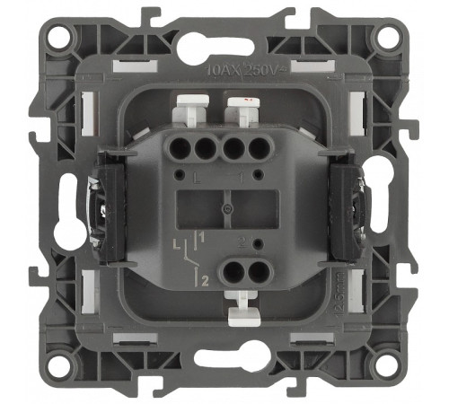 Переключатель одноклавишный без рамки Эра Эра 12 12-1103-02