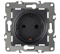 Розетка с заземлением, без рамки Эра Эра 12 12-2001-05