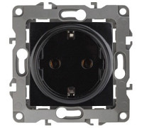 Розетка с заземлением, без рамки Эра Эра 12 12-2001-06