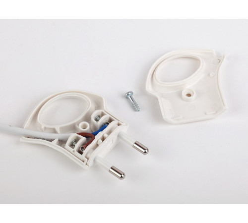 Вилка прямая без заземления Эра V1