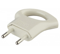 Вилка прямая без заземления Эра  V1