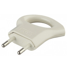 Вилка прямая без заземления Эра  V1