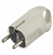 Вилка прямая с заземлением Эра  V3