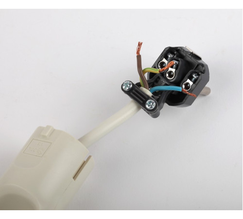 Вилка прямая с заземлением Эра V3