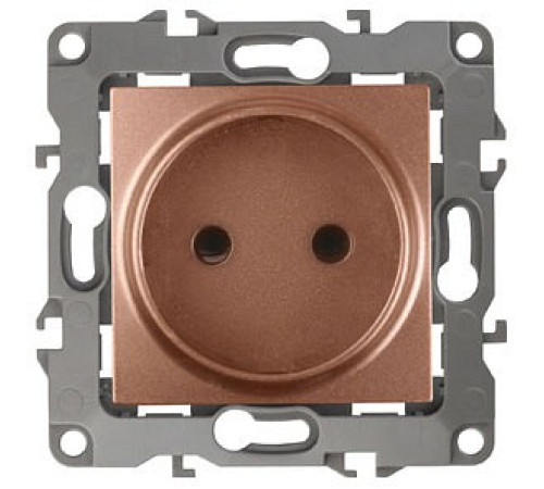 Розетка без заземления, без рамки Эра Эра 12 12-2105-14