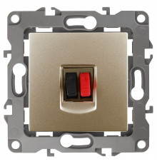 Розетка акустическая без рамки Эра Эра 12 12-3111-04