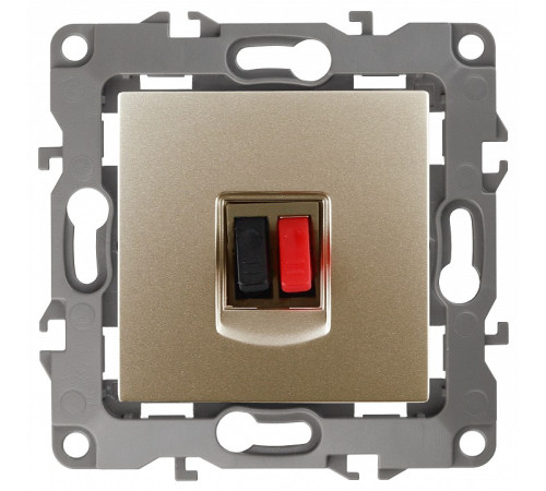 Розетка акустическая без рамки Эра Эра 12 12-3111-04