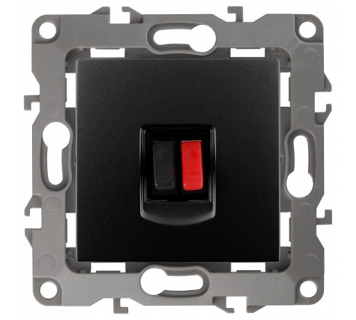 Розетка акустическая без рамки Эра Эра 12 12-3111-05